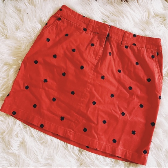 British Khaki Dresses & Skirts - British Khaki Red and Blue Nautical Mini Skirt